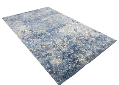 Gossamer blue rug angle