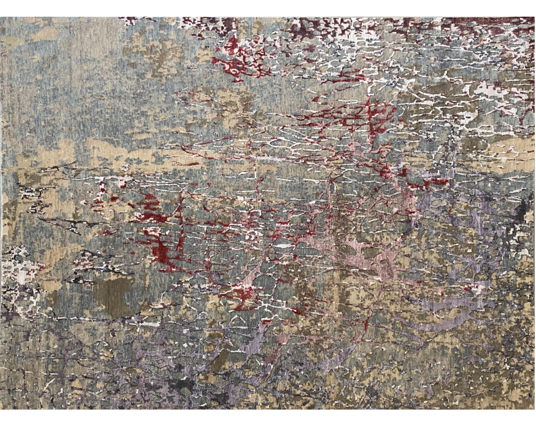 Celestial Contemporary rug full detail