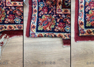 Pattern rug repair