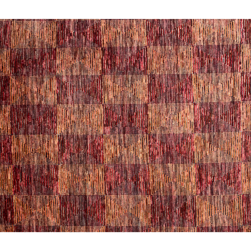 modern area rug geo pattern