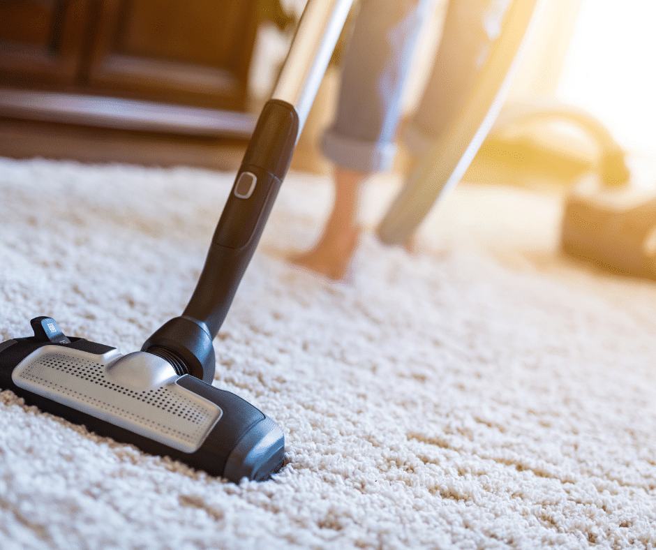 Correct way to vacuum carpets