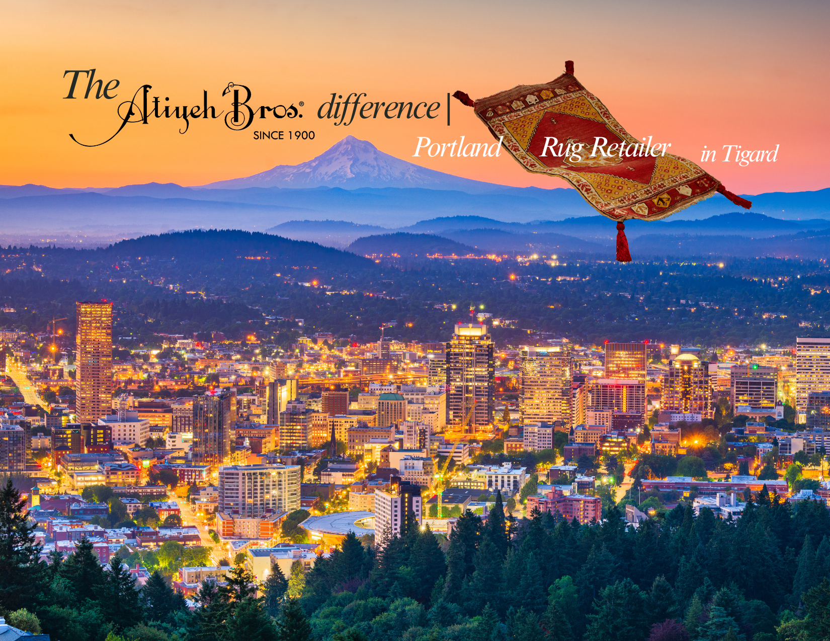 Discover what sets Atiyeh Bros apart as a Portland rug retailer. Serving Tigard, Lake Oswego, Beaverton, and beyond with exceptional rugs.
