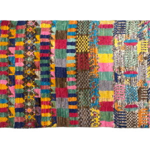 Shop this handcrafted Taimany wool rug at Atiyeh Bros. Since 1900. Colorful tribal design perfect for Portland, Lake Oswego, and West Linn homes.