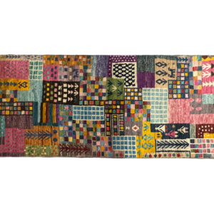 Shop this handcrafted Taimany wool rug runner Atiyeh Bros. Since 1900. Colorful tribal design perfect for Portland, Lake Oswego, and West Linn homes.