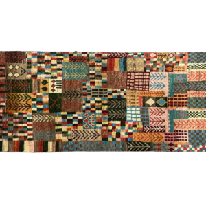 Shop this handcrafted Taimany wool rug at Atiyeh Bros. Since 1900. Colorful tribal design perfect for Portland, Lake Oswego, and West Linn homes.