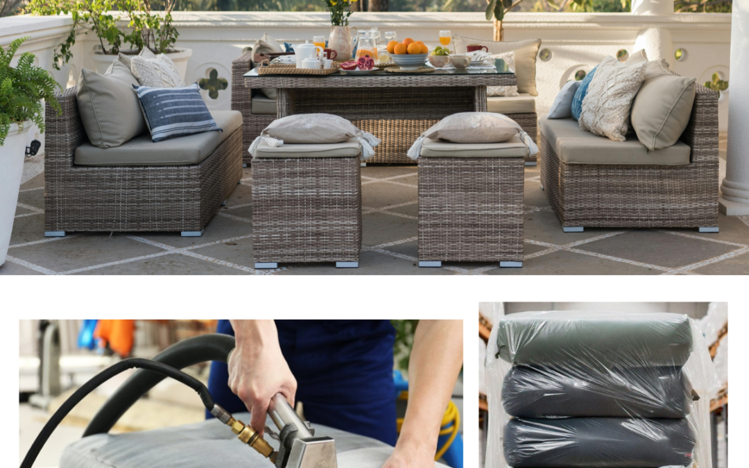 Outdoor Cushion Cleaning and Winter Storage in the Pacific Northwest