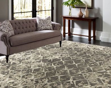 Fountainhead gray multi living room rug