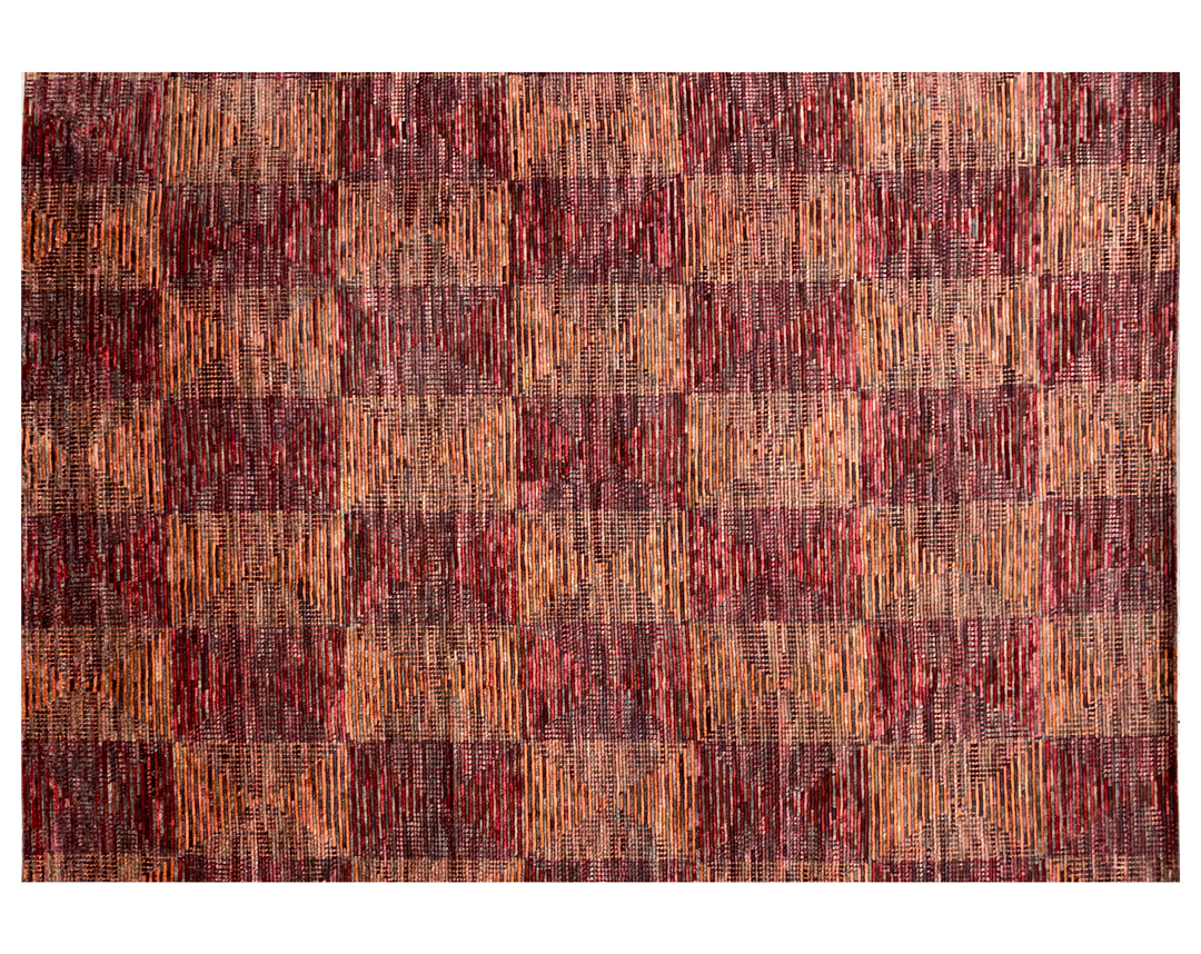 modern area rug geo pattern