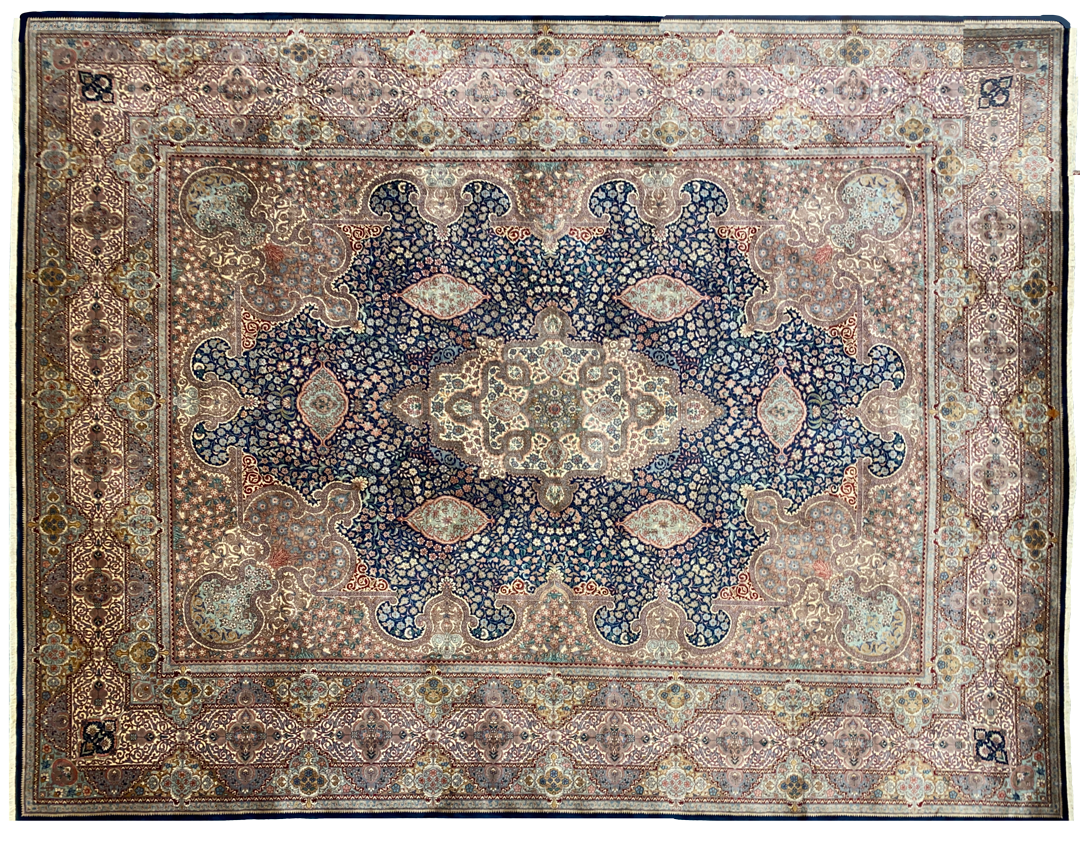 Floating Medallions traditional rug